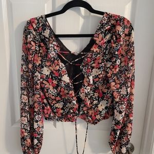 Floral blouse